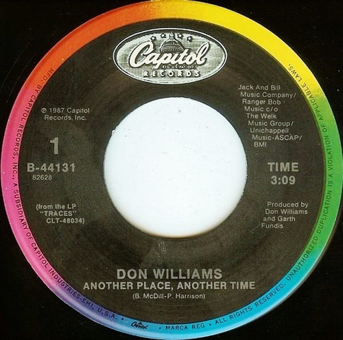 Don Williams (2) - Another Place, Another Time (7", Single)