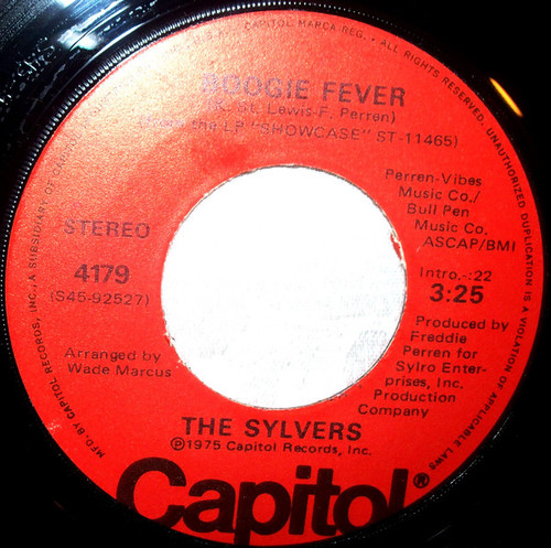 The Sylvers - Boogie Fever (7")