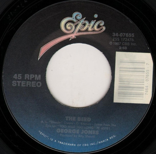 George Jones (2) - The Bird / I'm Goin' Home Like I Never Did Before (7", Single, Styrene, Car)