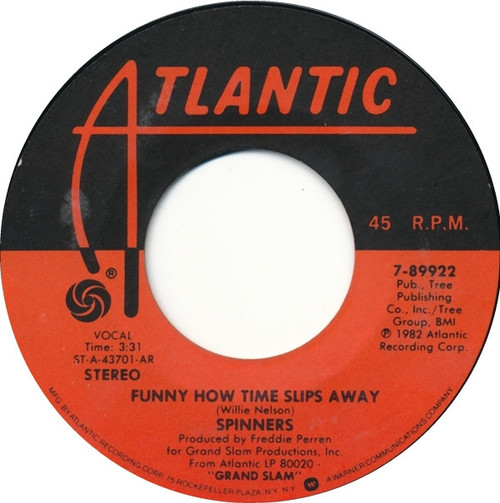 Spinners - Funny How Time Slips Away (7", Single)