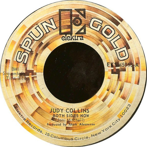 Judy Collins - Both Sides Now / Amazing Grace - Elektra - EKS-45053 - 7", Single, RE 1105418763