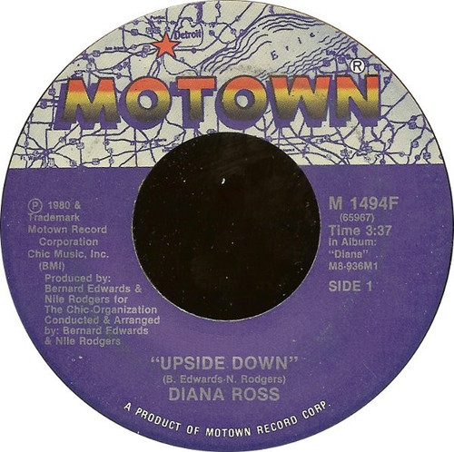 Diana Ross - Upside Down (7")