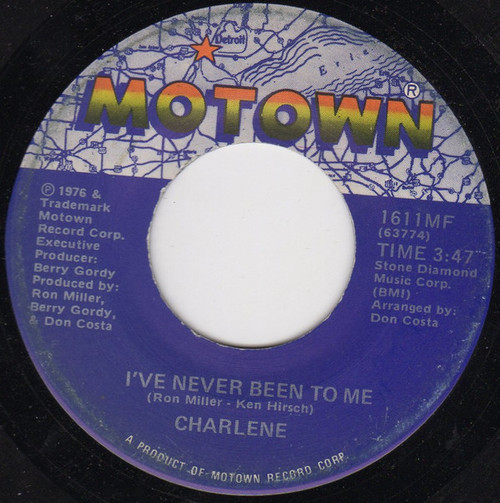 Charlene - I've Never Been To Me - Motown - 1611MF - 7", Single 1106674742