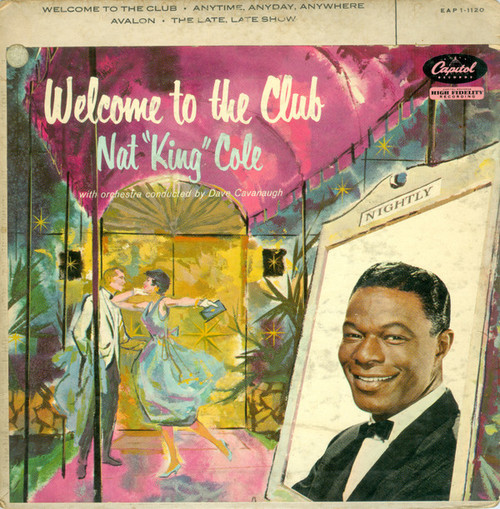 Nat King Cole - Welcome To The Club - Capitol Records - 1120 - 7", EP 1106995408