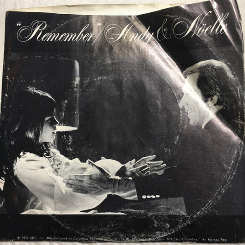 Andy Williams And Noelle (2) - Remember (7")