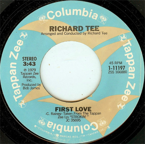 Richard Tee - First Love - Tappan Zee Records - 1-11197 - 7" 1107478599