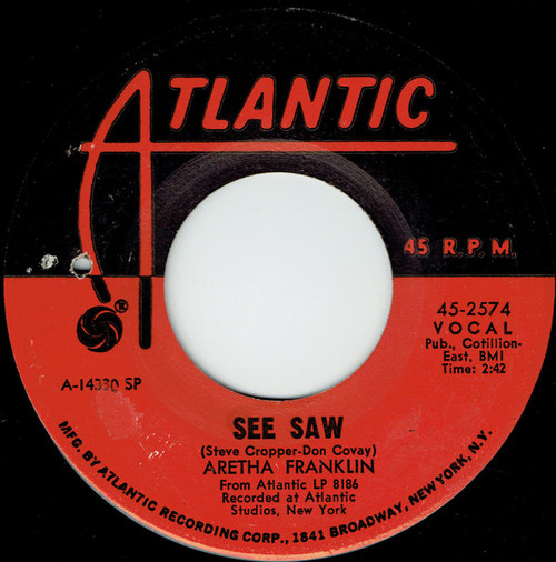 Aretha Franklin - See Saw (7", SP)