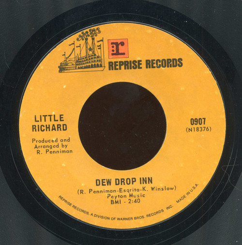 Little Richard - Dew Drop Inn / Freedom Blues (7", Styrene)