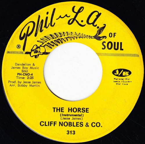Cliff Nobles & Co.* - Love Is All Right / The Horse (7", Single)
