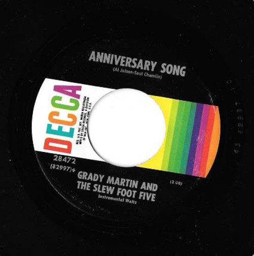 Grady Martin And The Slew Foot Five - Happy Birthday - Decca - 28472 - 7", RE, Glo 1107983494