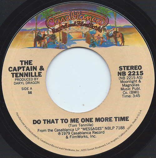 Captain And Tennille - Do That To Me One More Time - Casablanca - NB 2215 - 7", Single, 56  1107985763