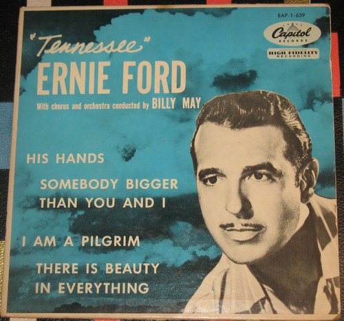 Tennessee Ernie Ford - His Hands - Capitol Records - EAP 1-639 - 7", EP 1108394333