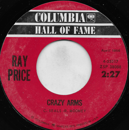 Ray Price - Crazy Arms / Under Your Spell Again (7", RE, Ter)