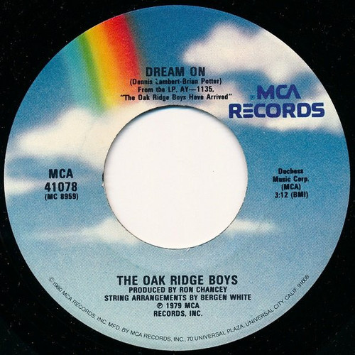 The Oak Ridge Boys - Dream On (7", Single)