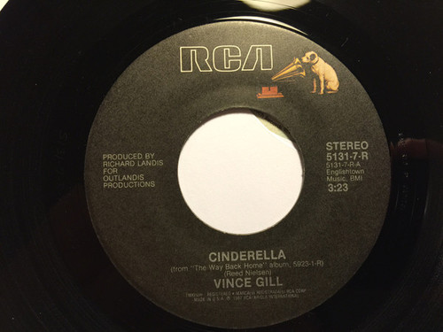 Vince Gill - Cinderella (7", Single)