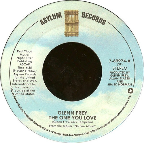 Glenn Frey - The One You Love / All Those Lies (7", SP )