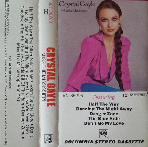 Crystal Gayle - Miss The Mississippi (Cass, Album)