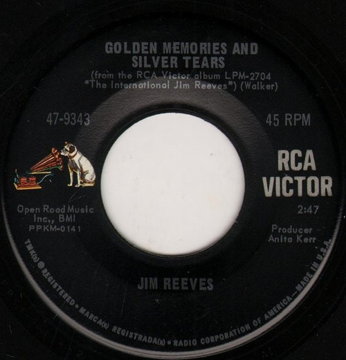 Jim Reeves - I Heard A Heart Break Last Night - RCA Victor - 47-9343 - 7", Pre 1112624602
