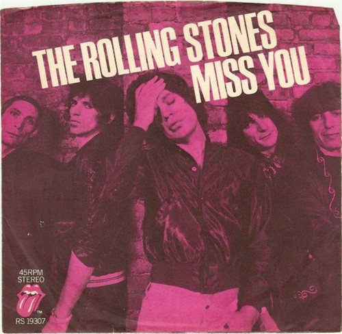 The Rolling Stones - Miss You (7", Single, Spe)