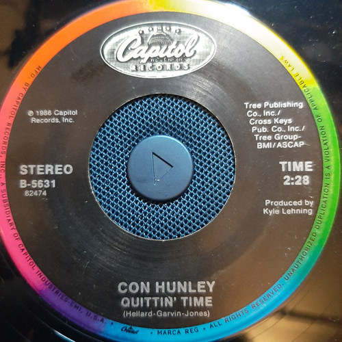 Con Hunley - Quittin' Time (7")