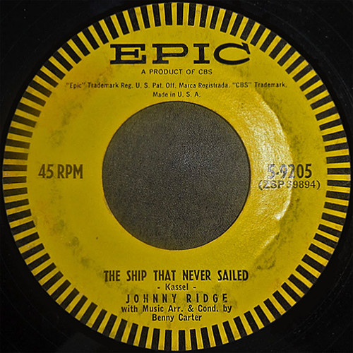 Johnny Ridge (2) / Johnny Ridge & His Orch.* - The Ship That Never Sailed (7", Single, RE)