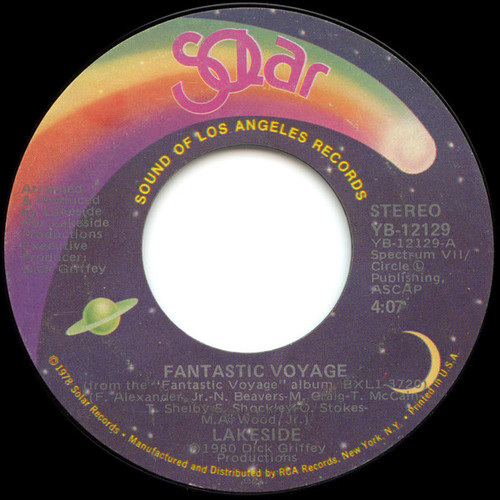 Lakeside - Fantastic Voyage (7", Single, Styrene, She)