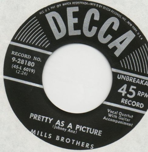 Mills Brothers* - Pretty As A Picture / When You Come Back To Me (7")