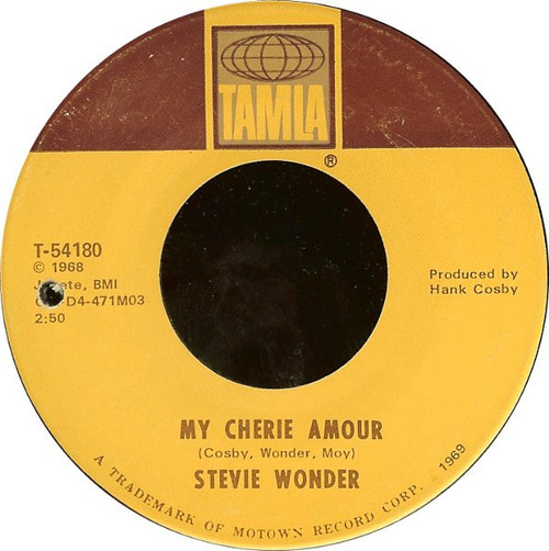 Stevie Wonder - My Cherie Amour / Don't Know Why I Love You (7", Single)