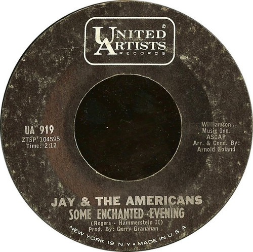 Jay & The Americans - Some Enchanted Evening (7", Single)