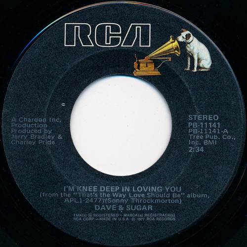 Dave And Sugar - I'm Knee Deep In Loving You - RCA - PB-11141 - 7", Single, Ind 1118745537