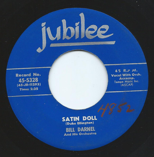 Bill Darnel And His Orchestra - Satin Doll (7", Single)