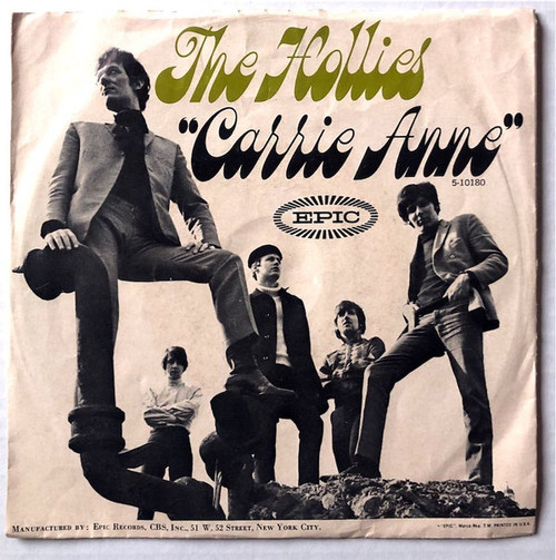 The Hollies - Carrie-Anne - Epic - 5-10180 - 7", Single, Ter 1119193892