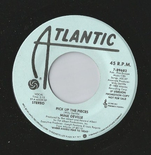 Mink DeVille - Pick Up The Pieces  (7", Promo, SP)