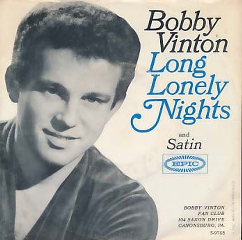 Bobby Vinton - Long Lonely Nights (7", Single)