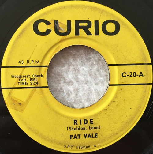 Pat Vale / John Logan (8) - Ride / Wiggle Wobble (7", Single)