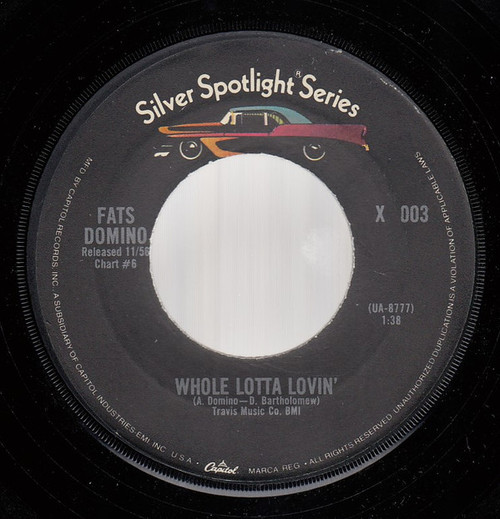 Fats Domino - Whole Lotta Lovin' / I'm In Love Again (7", Single, RE, Jac)