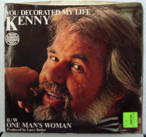 Kenny Rogers - You Decorated My Life / One Man's Woman - United Artists Records - UA-X1315-Y - 7", Single, Pit 1119670700
