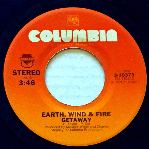 Earth, Wind & Fire - Getaway (7", Single)