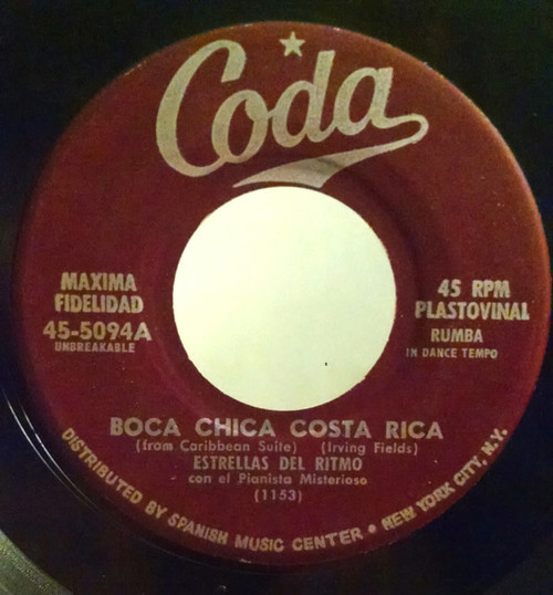 Estrellas Del Ritmo - Boca Chica Costa Rica (7", Single)