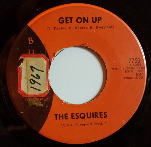 The Esquires - Get On Up / Listen To Me (7", Single)