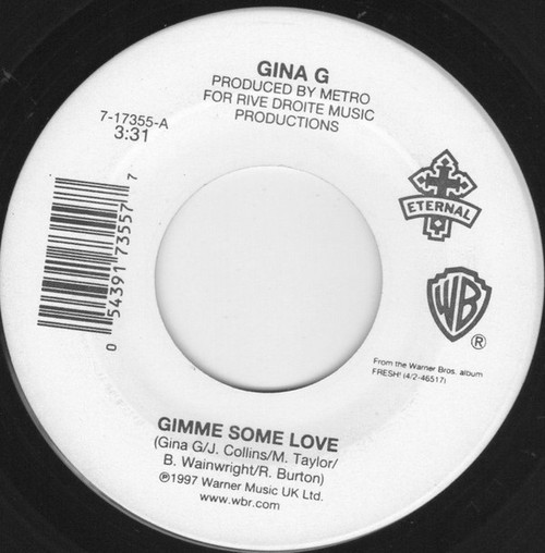 Gina G - Gimme Some Love (7")