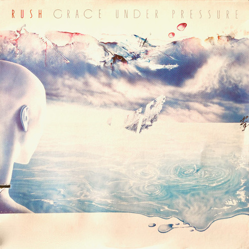 Rush - Grace Under Pressure - Mercury - 818 476-1 M-1 - LP, Album