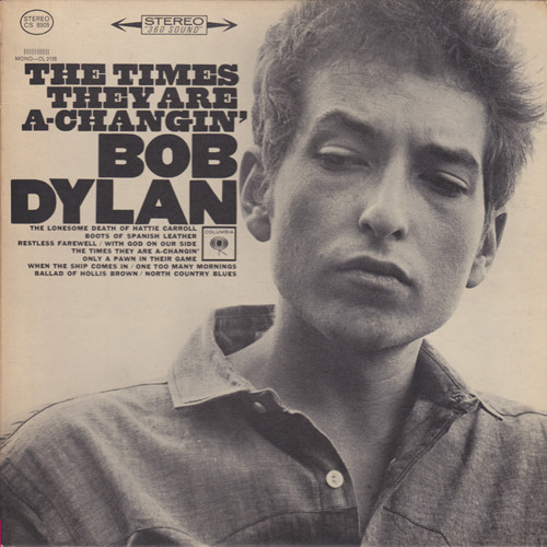 Bob Dylan - The Times They Are A-Changin' (LP, Album)