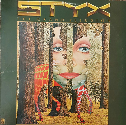 Styx - The Grand Illusion (LP, Album, Pit)