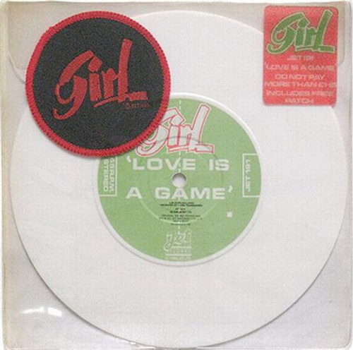 Girl (2) - Love Is A Game (7", Single, Whi)