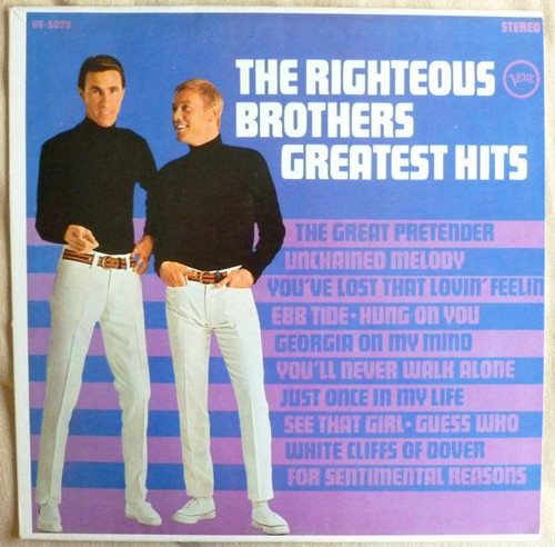 The Righteous Brothers - The Righteous Brothers Greatest Hits (LP, Comp, Club)