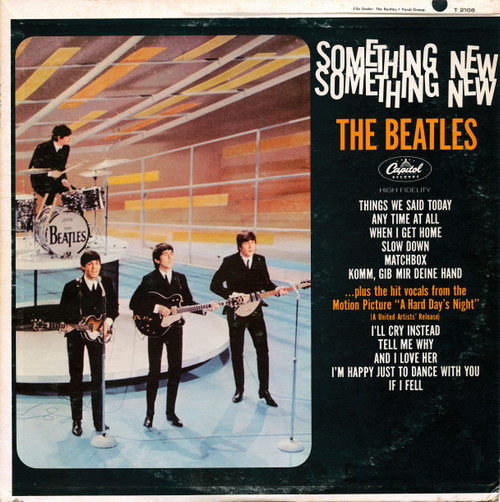 The Beatles - Something New - Capitol Records, Capitol Records - T 2108, T-2108 - LP, Album, Mono, RCA 1127455278