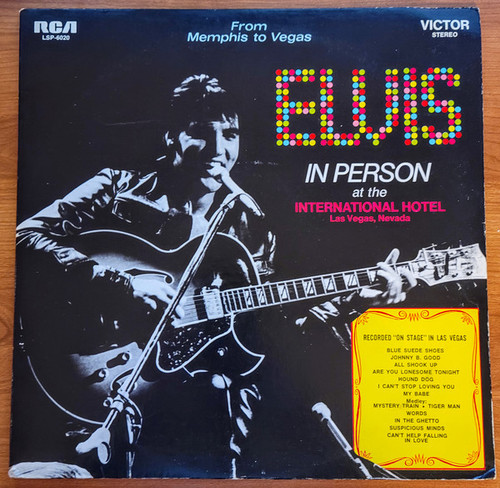 Elvis Presley - From Memphis To Vegas / From Vegas To Memphis (2xLP, Album)