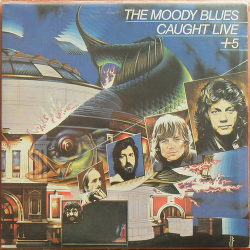 The Moody Blues - Caught Live +5 - London Records - 2 PS 690/1 - 2xLP, Album, Gol 1129540066