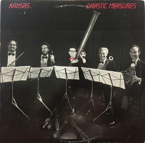 Kansas (2) - Drastic Measures (LP, Album, Pit)